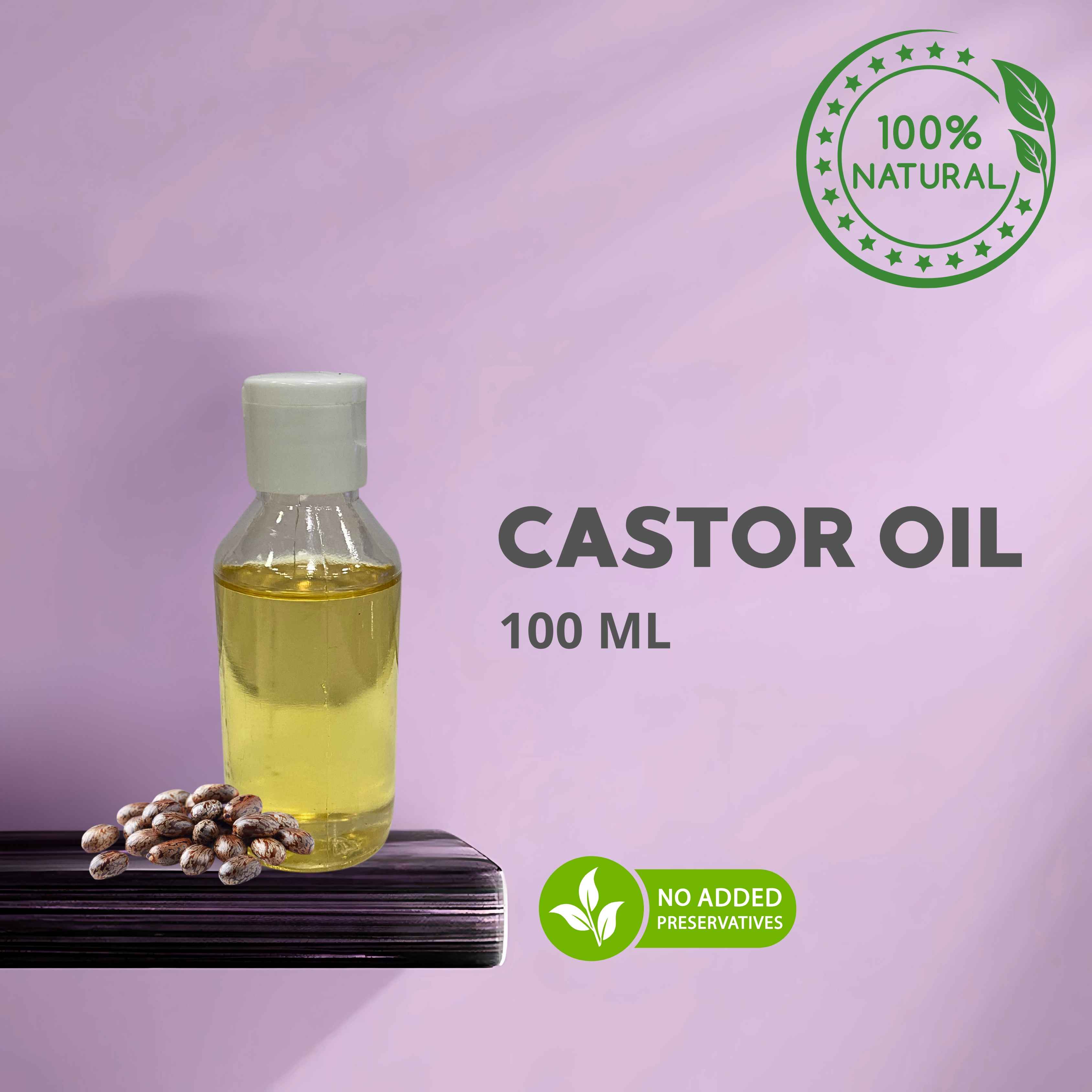 Castor Oil 100 ML( ஆமணக்கு எண்ணெய்)