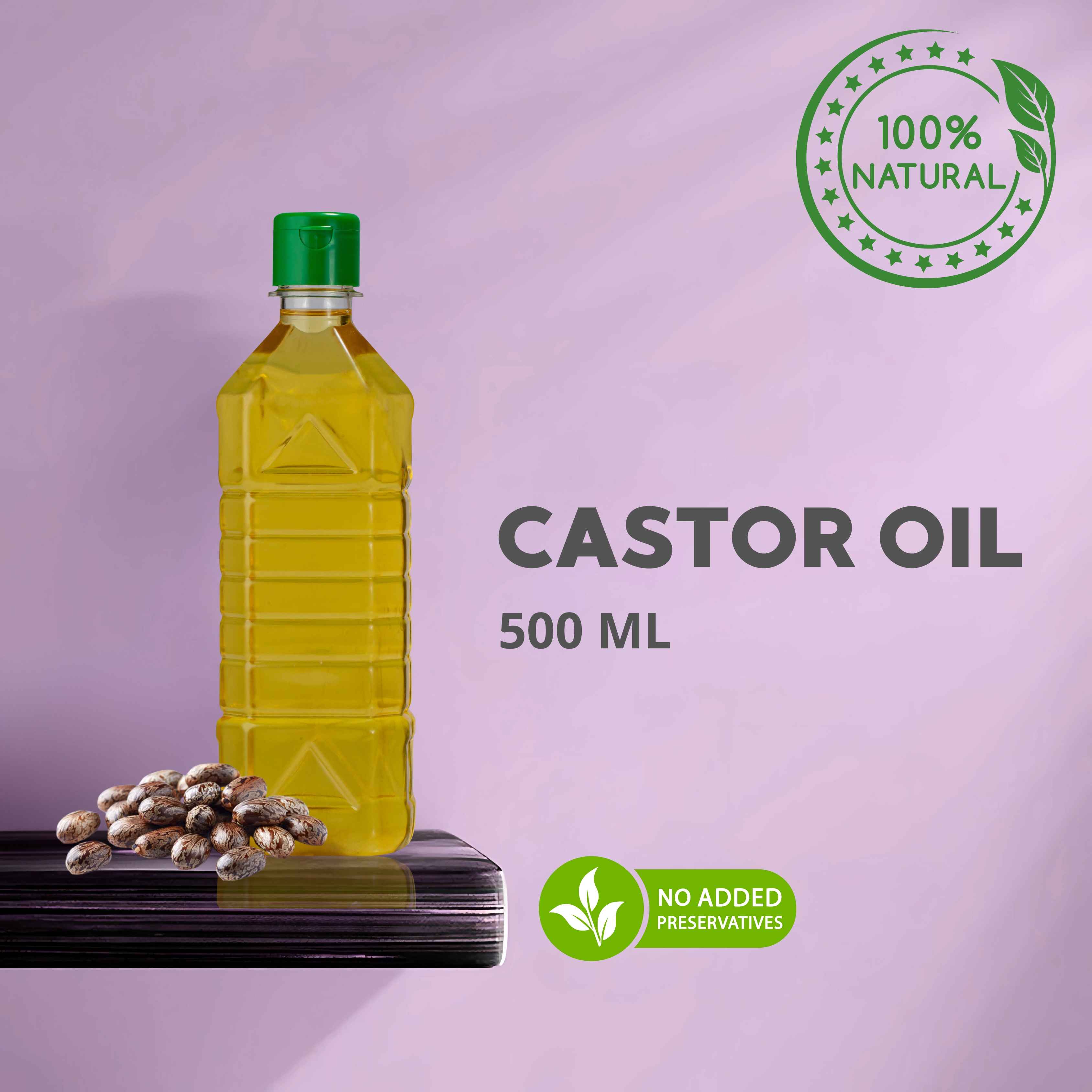 Castor Oil  1/2 Lit ( ஆமணக்கு எண்ணெய்)