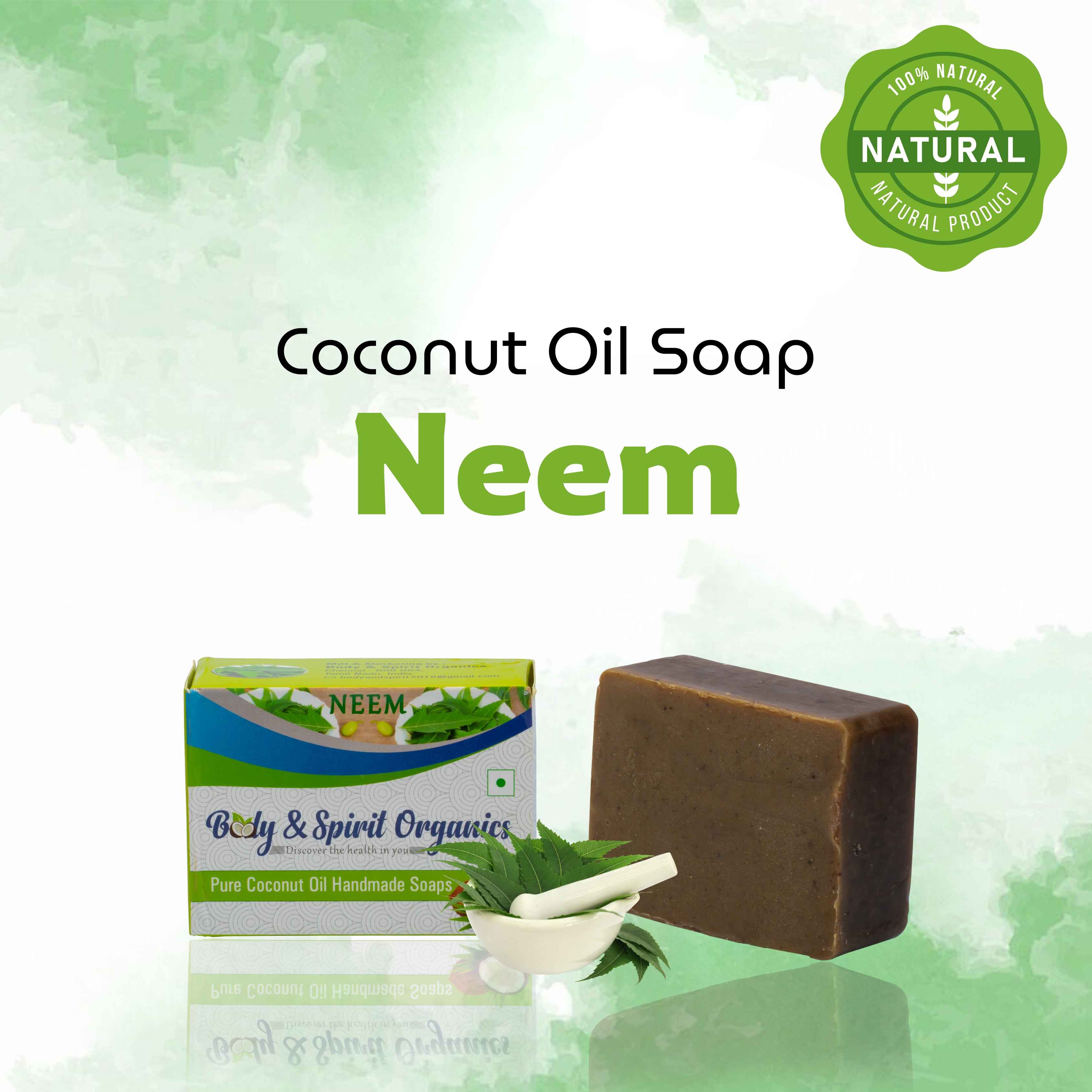 Coconut Oil Soap - Neem