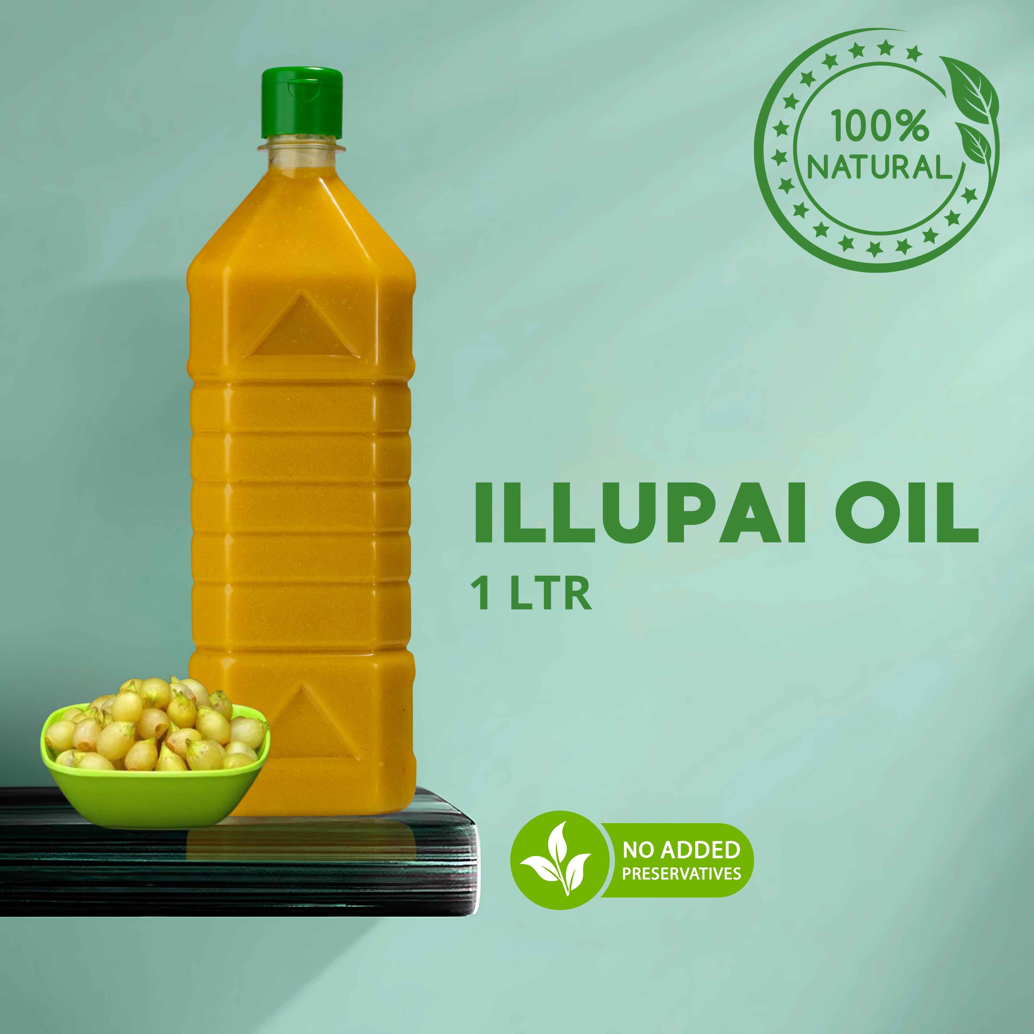 Mahua Oil 1 Lit (இலுப்பை எண்ணெய்)