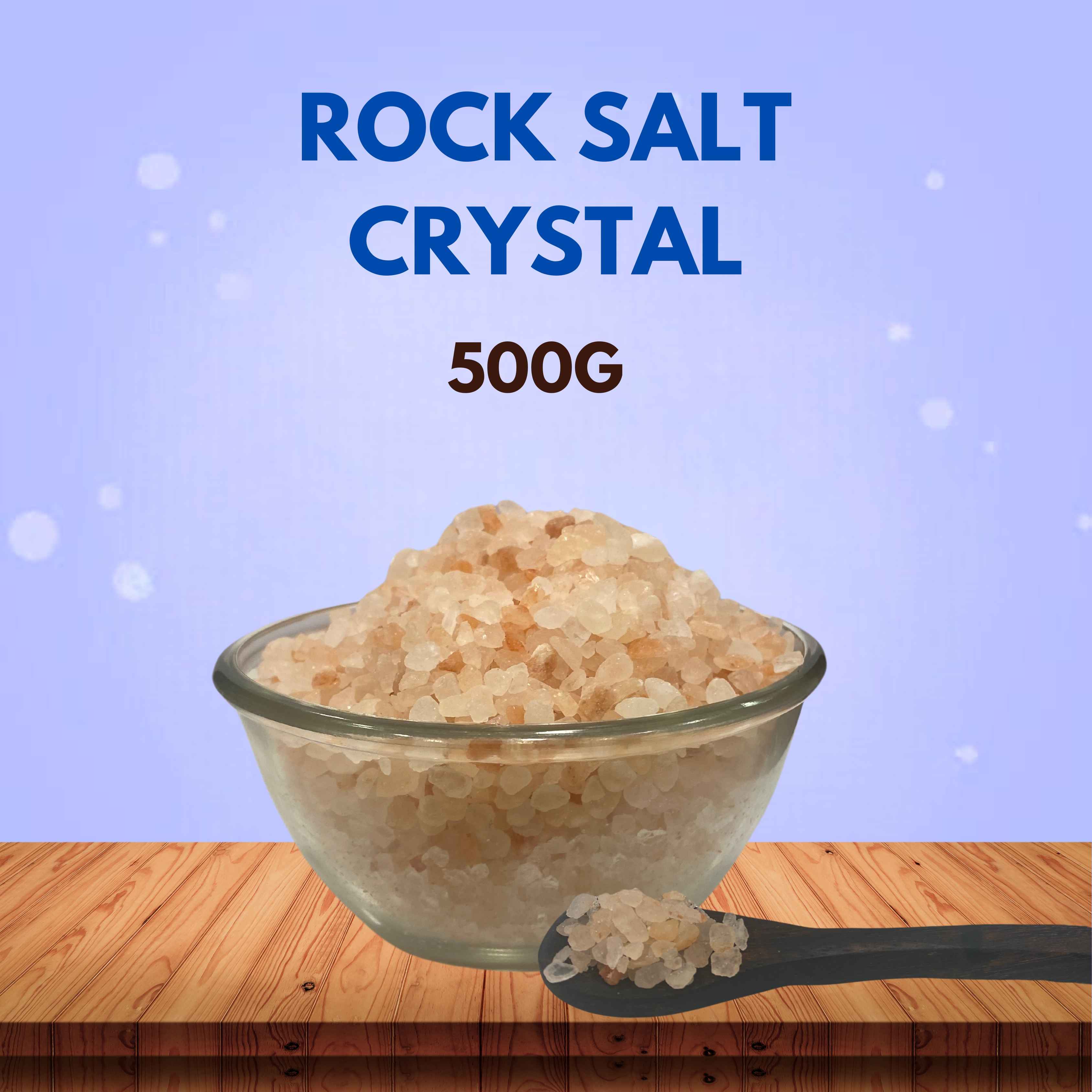 Rock Salt Crystal 500g