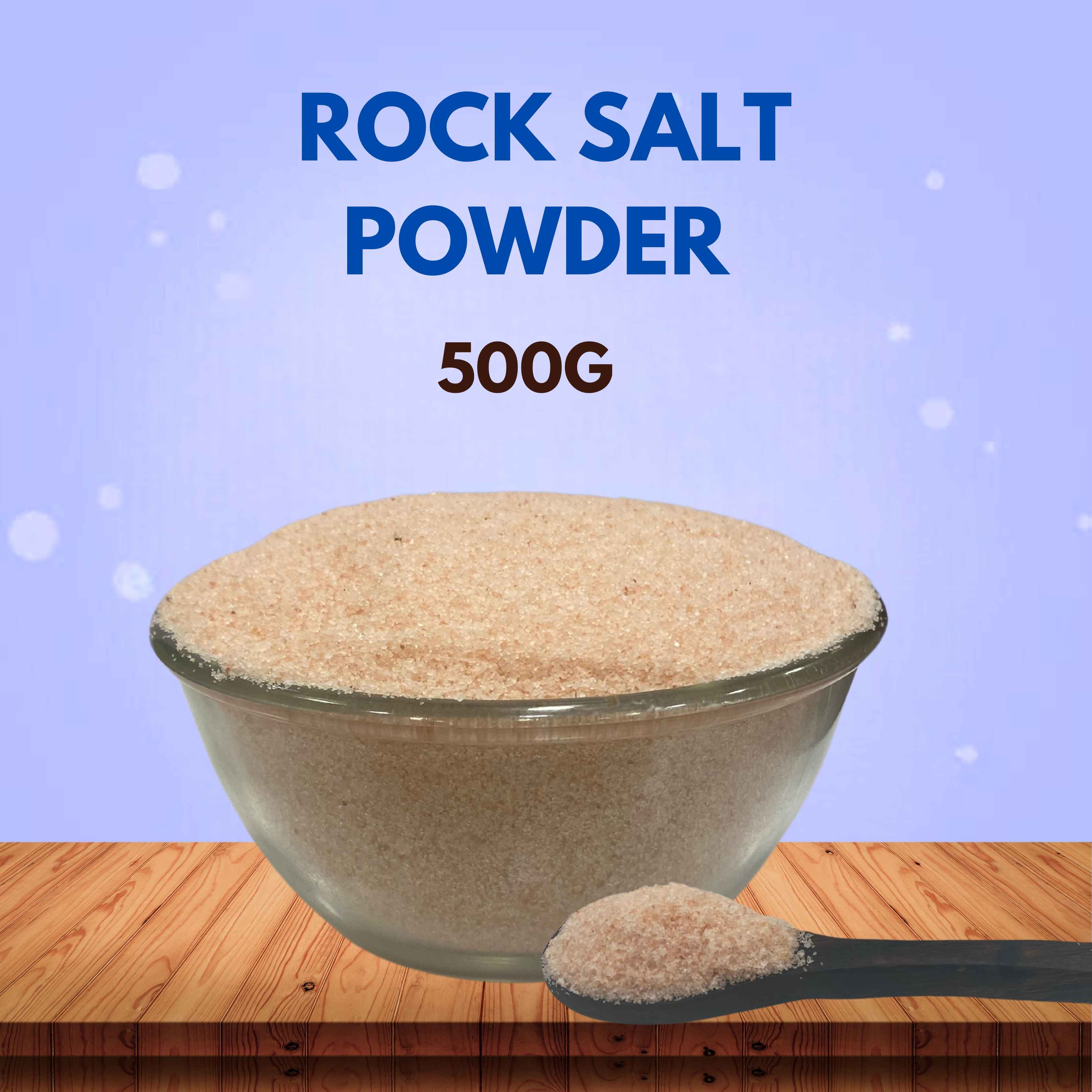 Rock Salt Powder 1/2 Kg