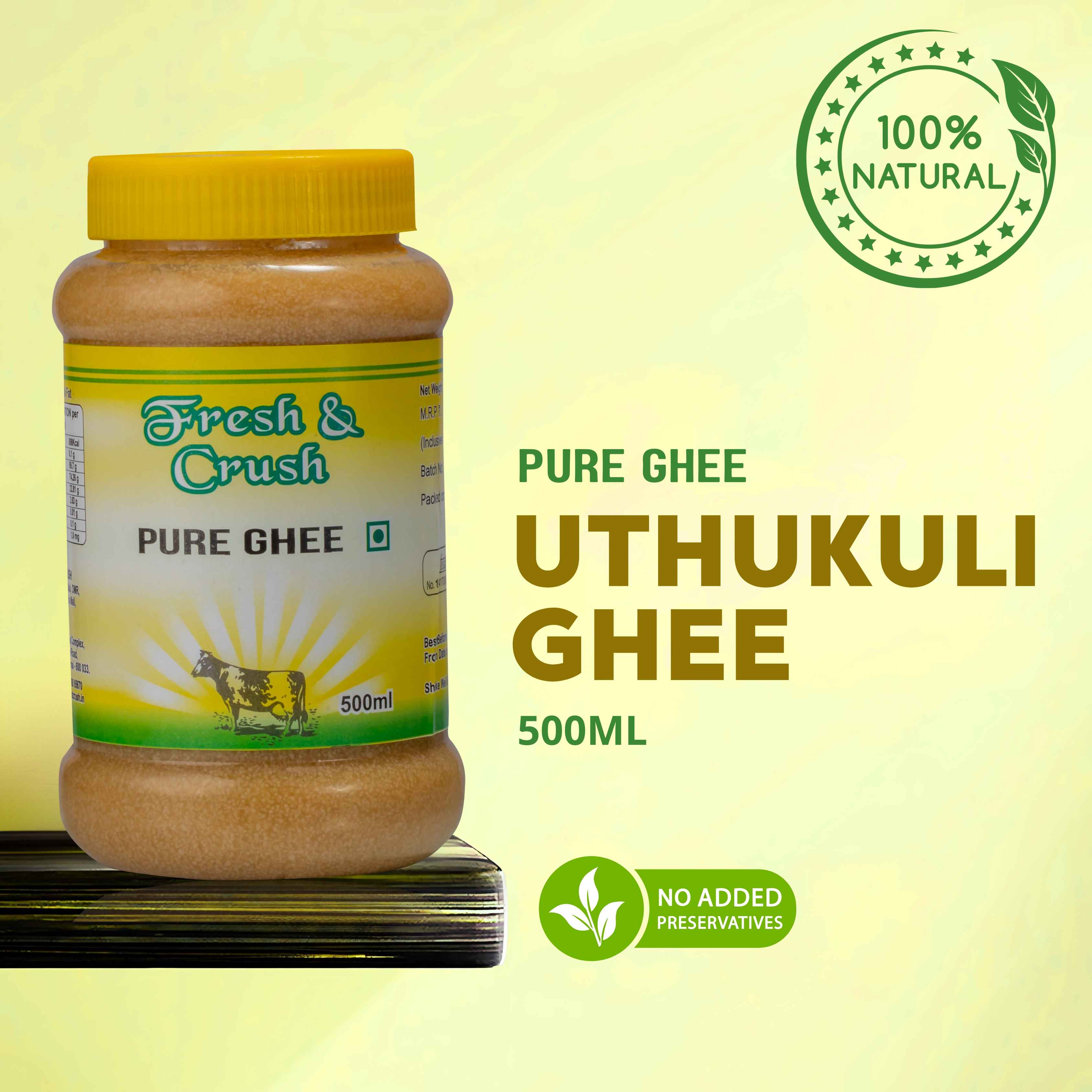 Uthukuli Ghee 1/2 Lit