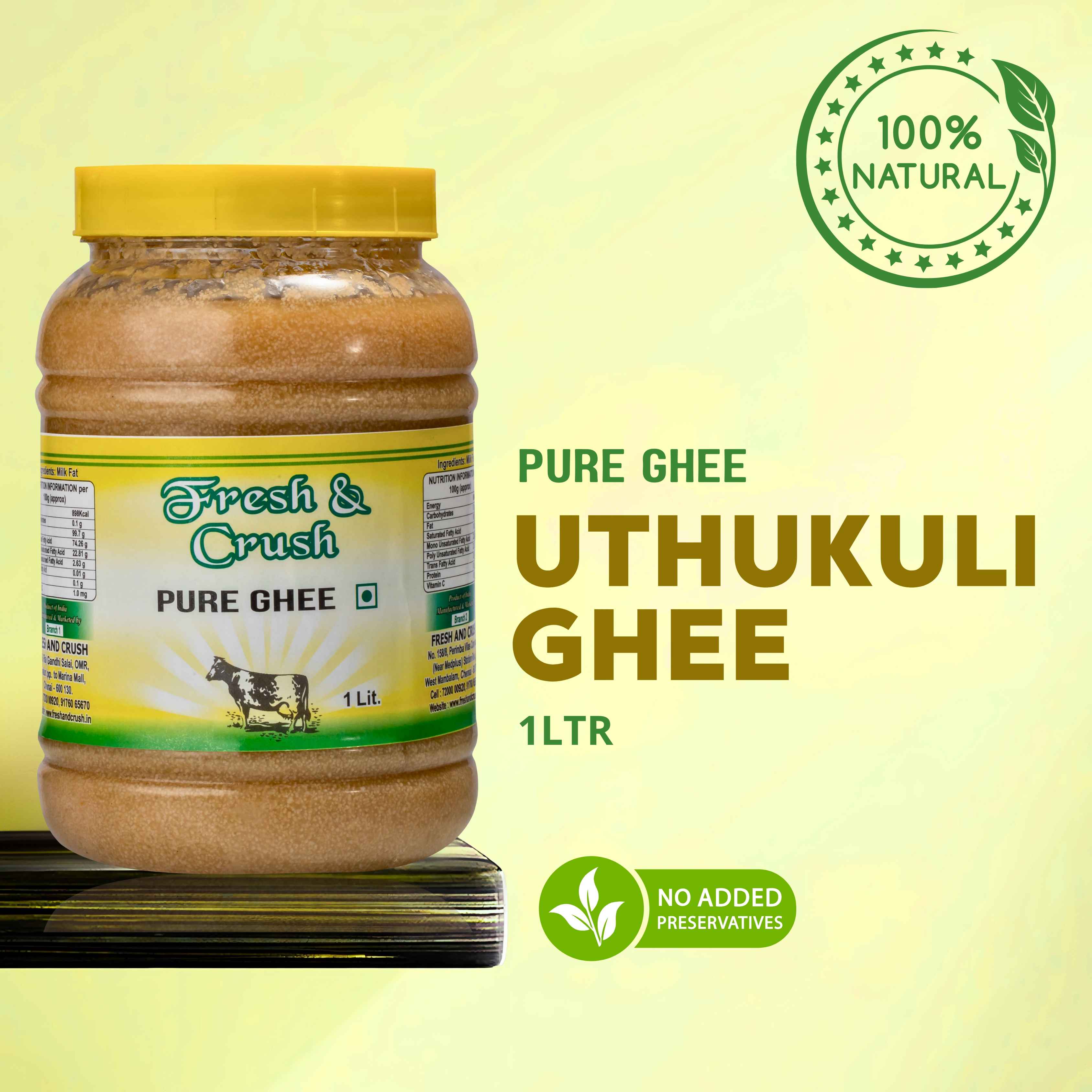 Uthukuli Ghee 1 Lit